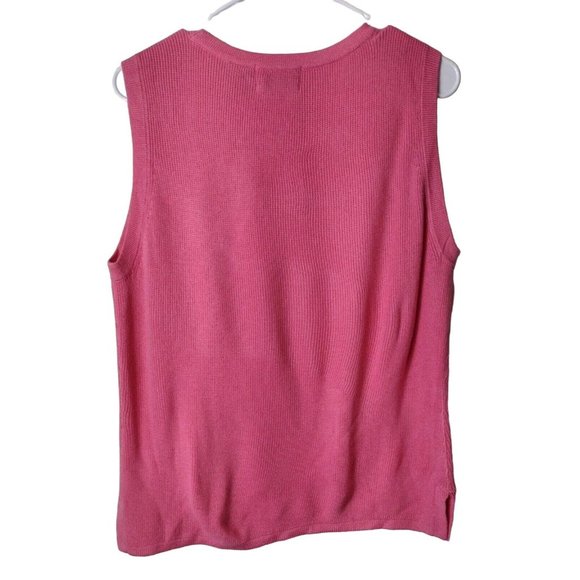 Palm Grove Sweater Womens Large Sleeveless - Picture 2 of 7